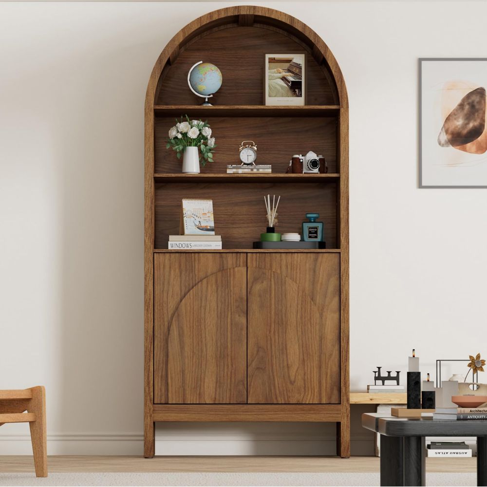 Century Arched Display Cabinet - đánh giá và giá Storage & Organization