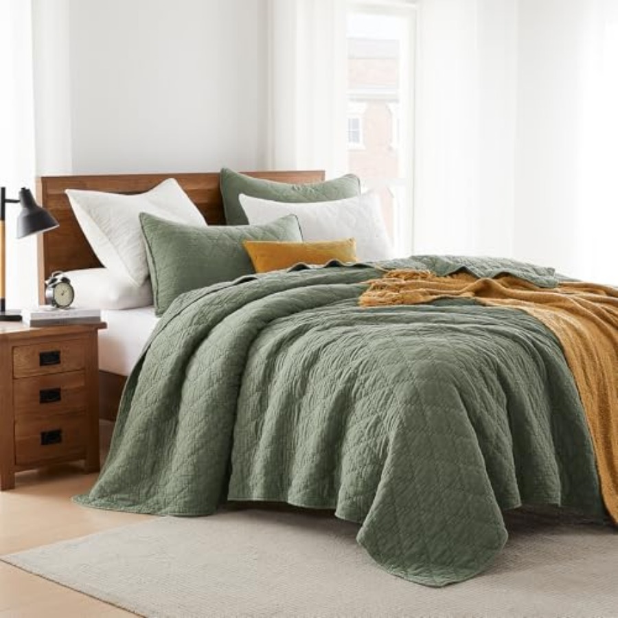 Size Quilt Set Muslin Cotton S - đánh giá và giá Muslin Cotton Bedspread