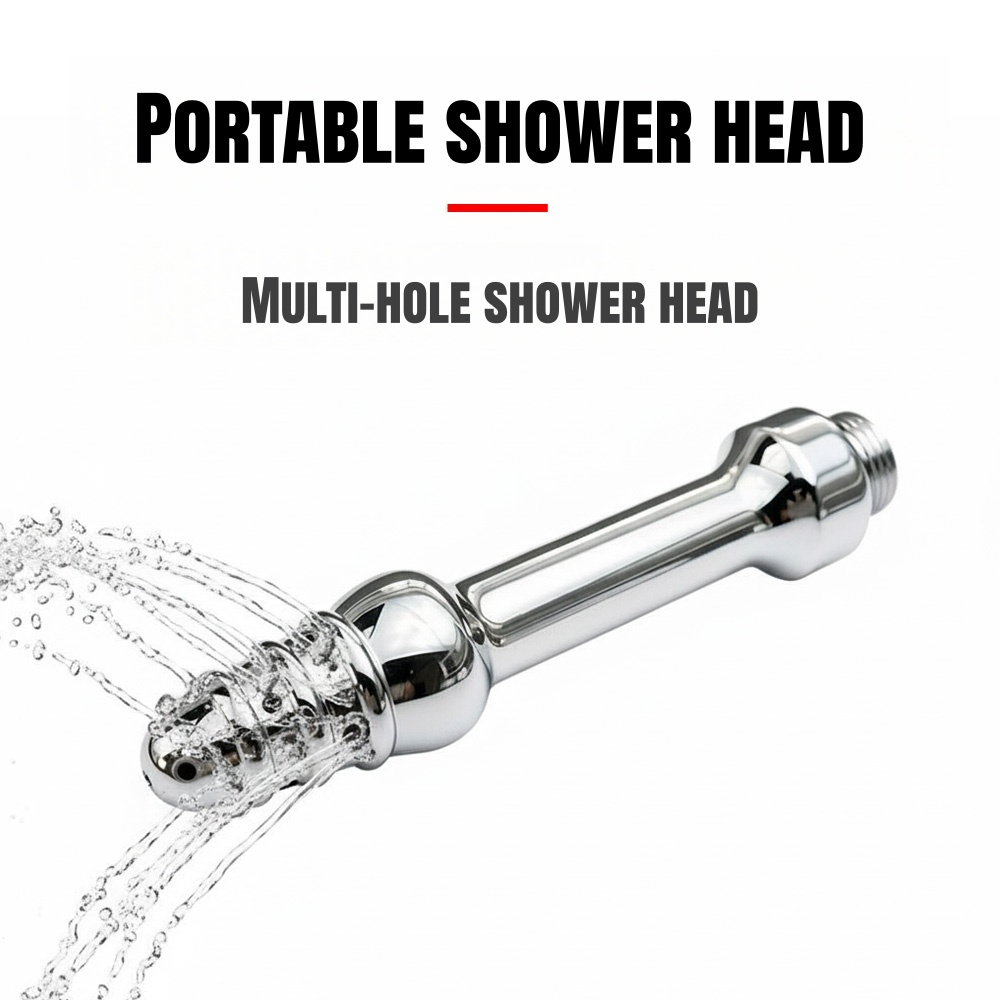Portable Adjustable Stainless  - đánh giá và giá High Pressure Shower Head Handheld