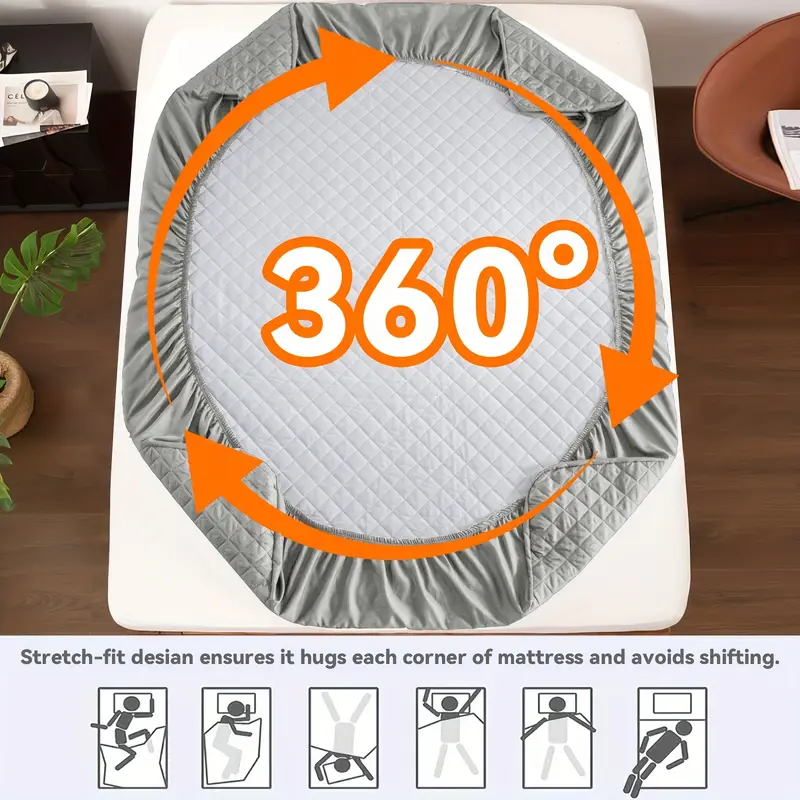 Waterproof Mattress Protector, - đánh giá và giá Waterproof Mattress Protector Breathable