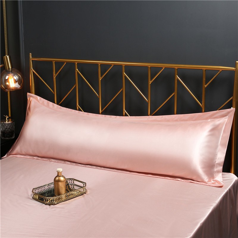 48x150cm Faux Silk Satin Pillo - đánh giá và giá Satin Silk Pillowcase Hair Skin