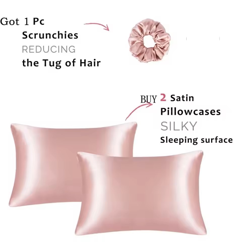 Kuup 1pcs Pillowcase Pillow Co - đánh giá và giá Satin Silk Pillowcase Hair Skin