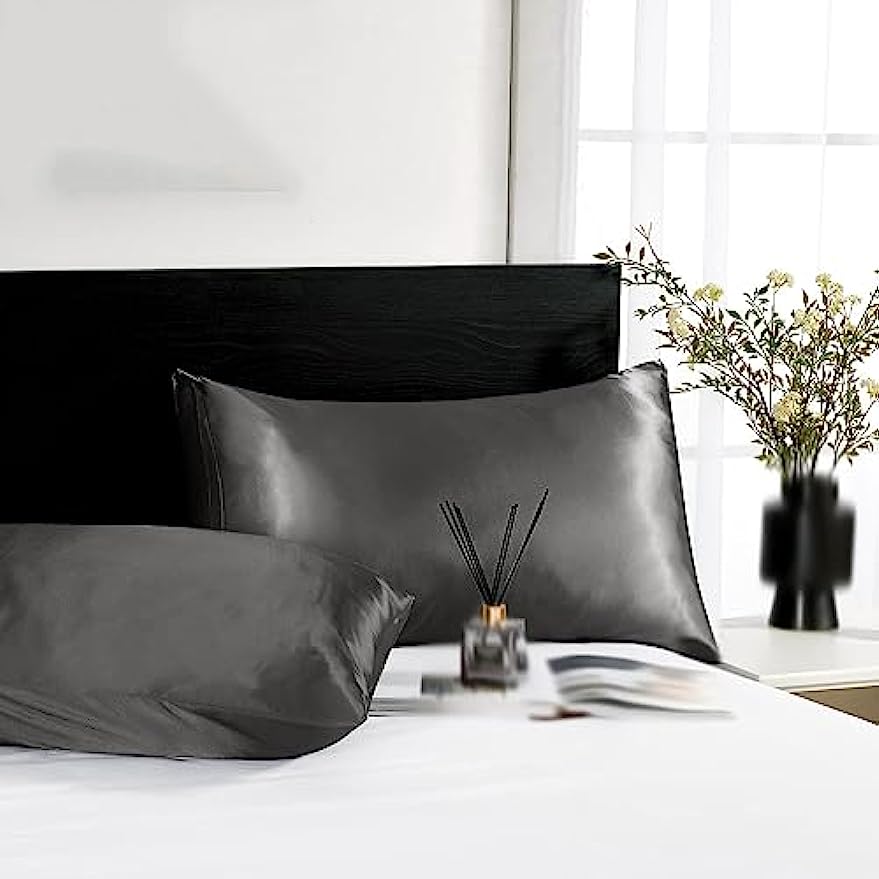2pcs Satin Silk Pillowcase for - đánh giá và giá Satin Silk Pillowcase Hair Skin