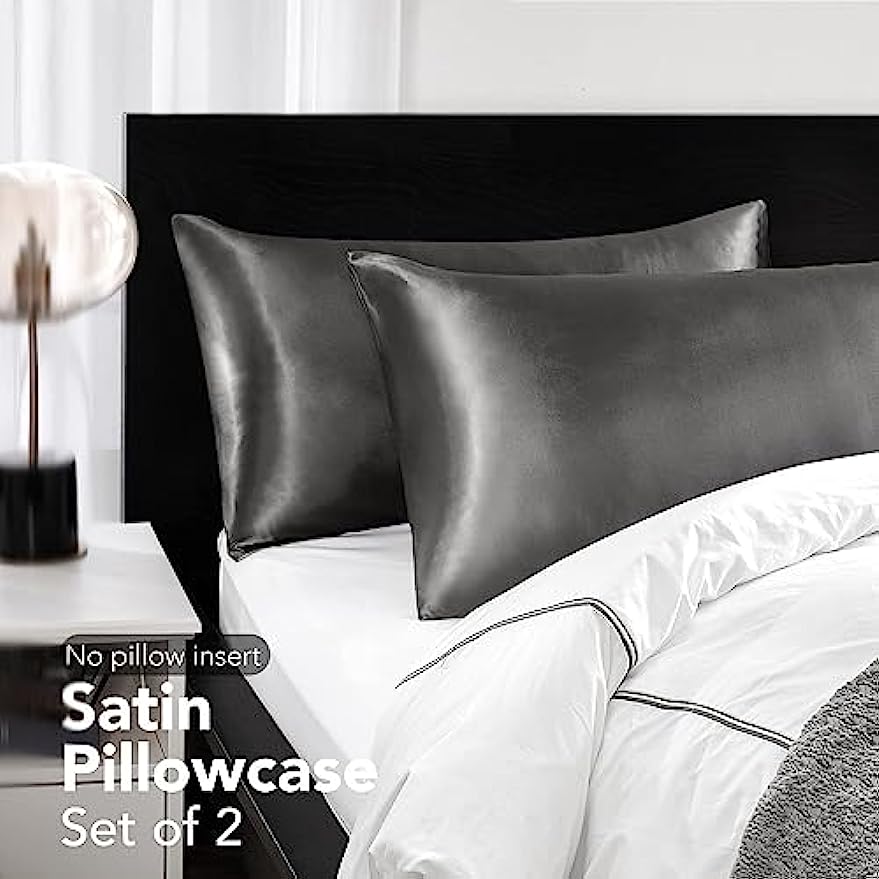 2pcs Satin Silk Pillowcase for - đánh giá và giá Satin Silk Pillowcase Hair Skin