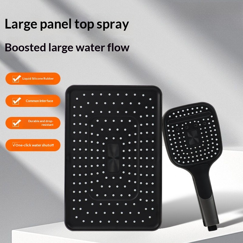 Turbo Boost Shower Head Set wi - đánh giá và giá High Pressure Shower Head Handheld