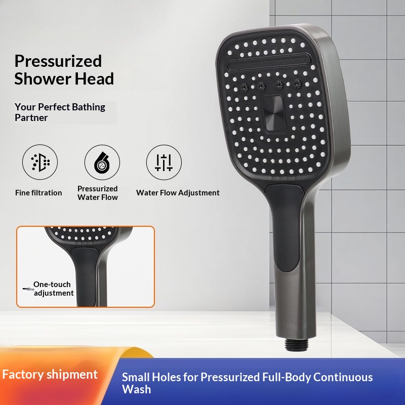 Turbo Boost Shower Head Set wi - đánh giá và giá High Pressure Shower Head Handheld