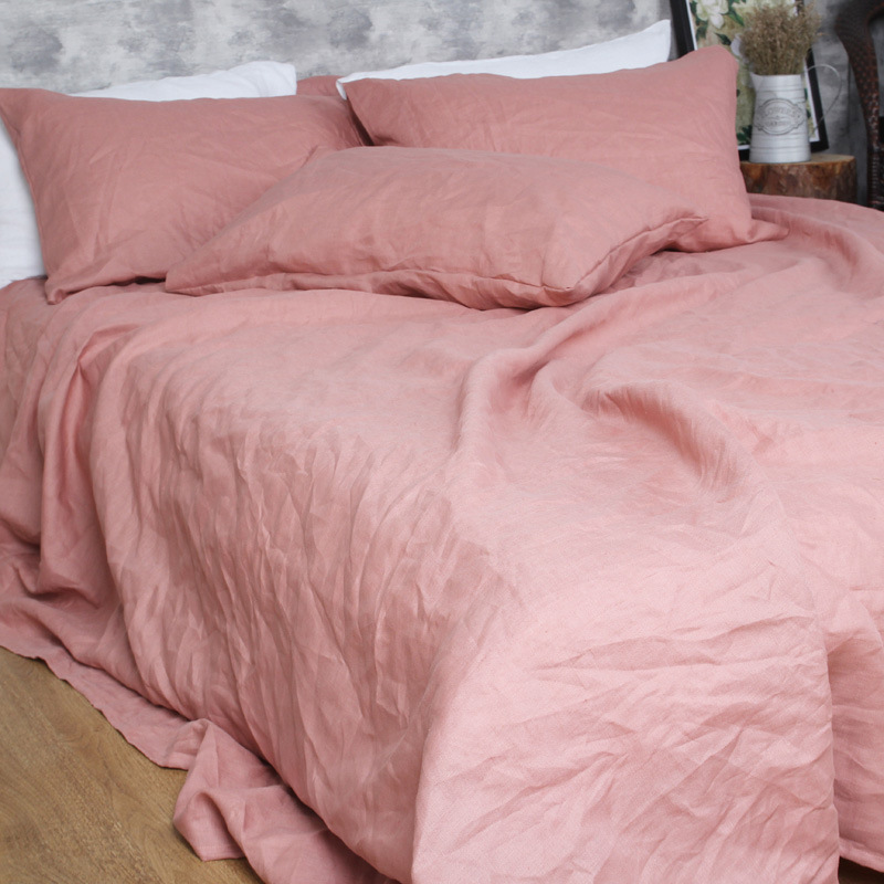 Pure Organic Flax Linen Beddin - đánh giá và giá Duvet Cover Sets With Zipper