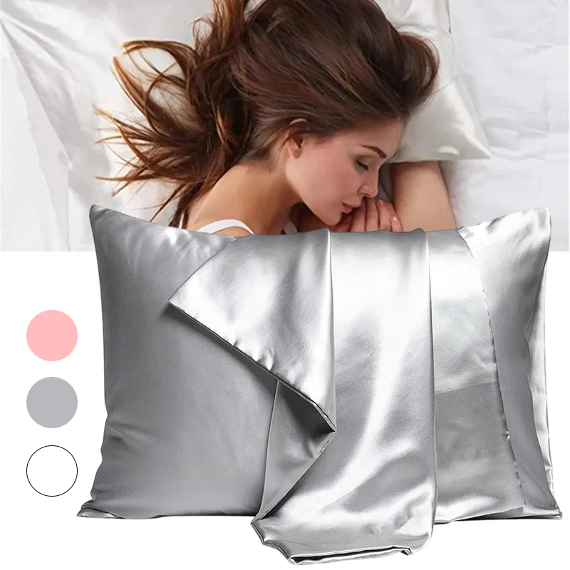 New Silk Satin Pillow Case for - đánh giá và giá Satin Silk Pillowcase Hair Skin