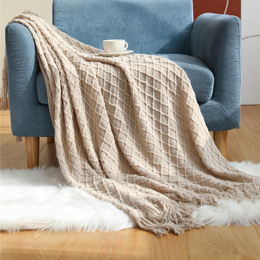 Thành Phố Dệt Giả Cashmere Sof - đánh giá và giá Boho Throw Blanket Fringe