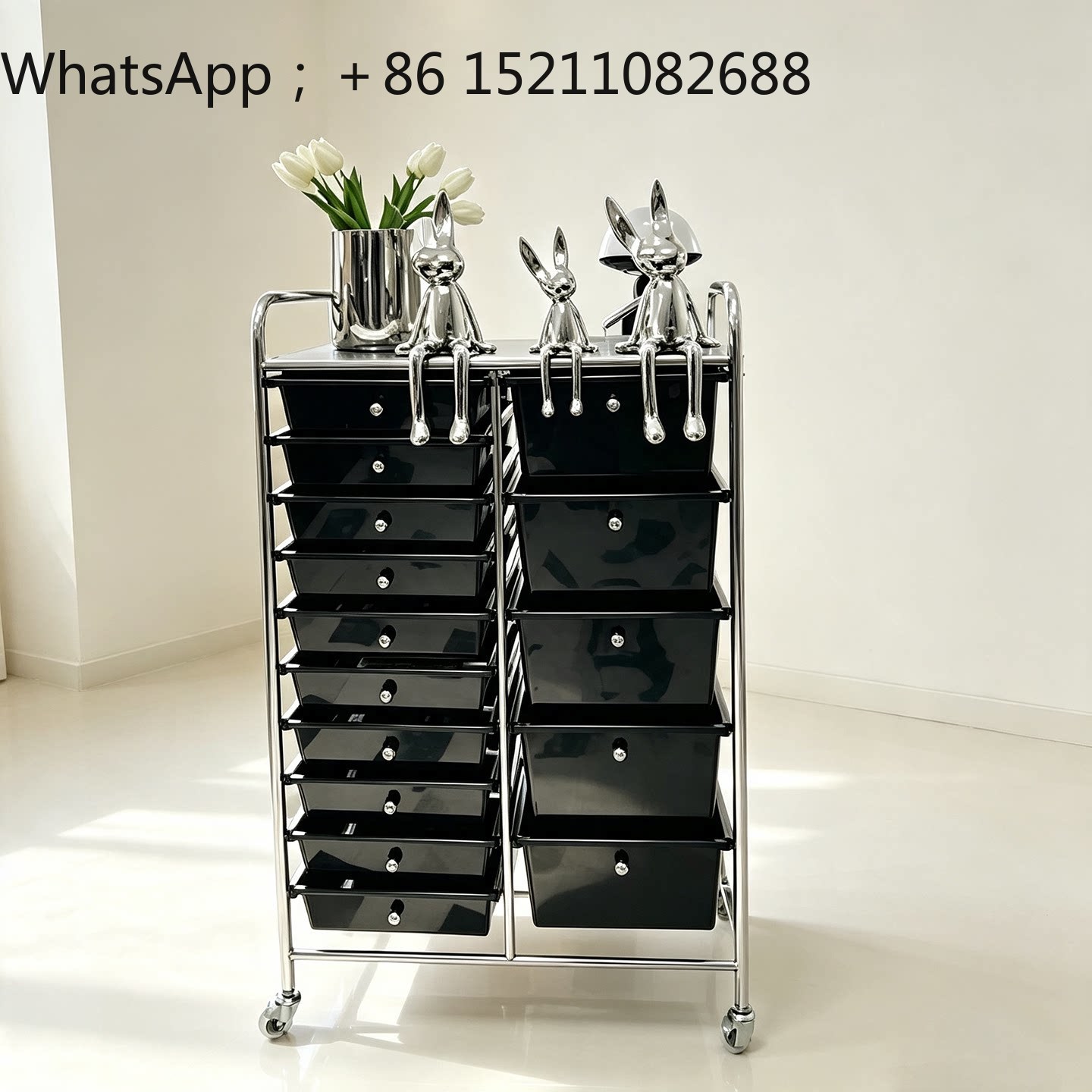 SCY mobile chest drawer cosmet - đánh giá và giá Storage & Organization