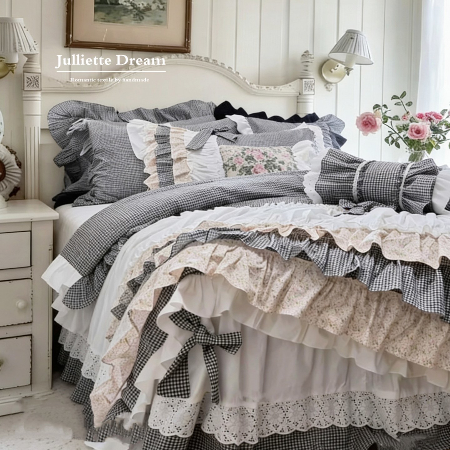 Country Cottagecore Bedding Se - đánh giá và giá Aesthetic Floral Duvet Cover
