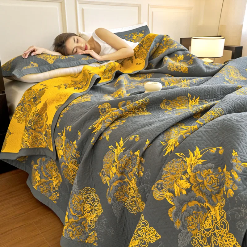 R -100% Cotton Muslin Gauze Bl - đánh giá và giá Muslin Cotton Bedspread